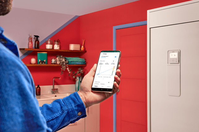 Ovládání tepelného čerpadla Samsung pomocí aplikace SmartThings Energy