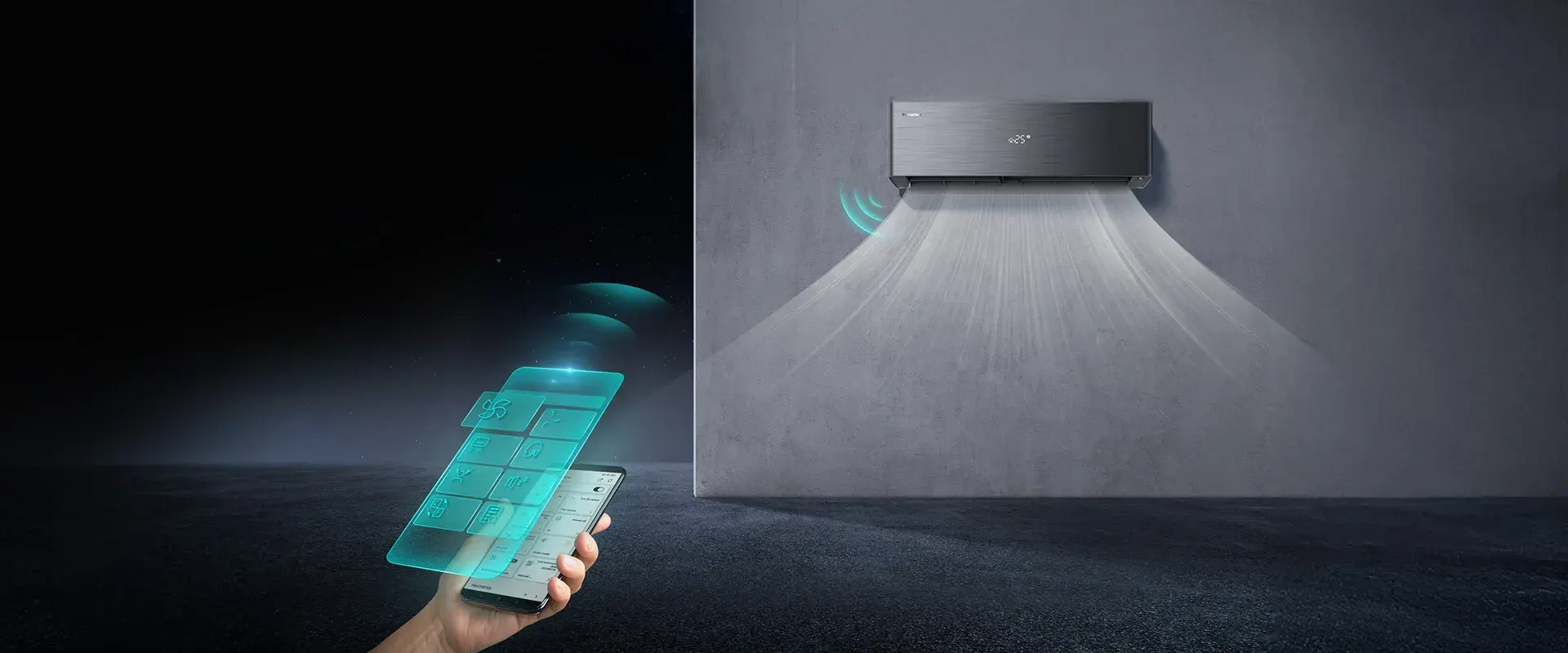 Ovládání klimatizace Hisense pomocí aplikace ConnectLife
